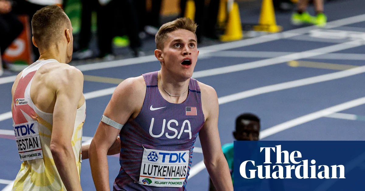 US high school student Cooper Lutkenhaus wins 800m to become youngest ever indoor world champion | Athletics