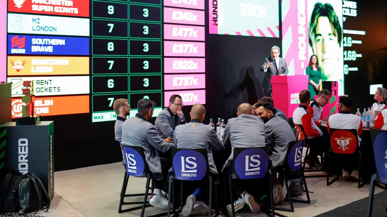 Men's Hundred 2026 – How the teams stack up after the auction
