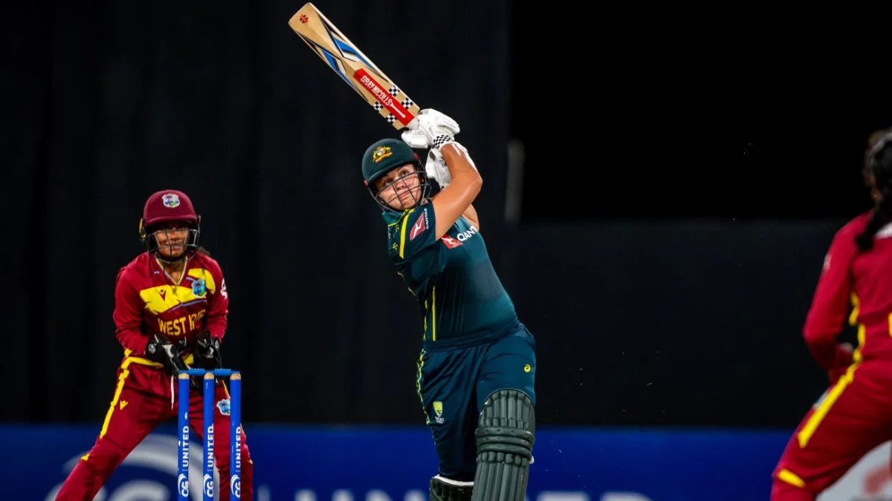 Voll's powerful maiden T20I century leads Australia to 3-0 whitewash
