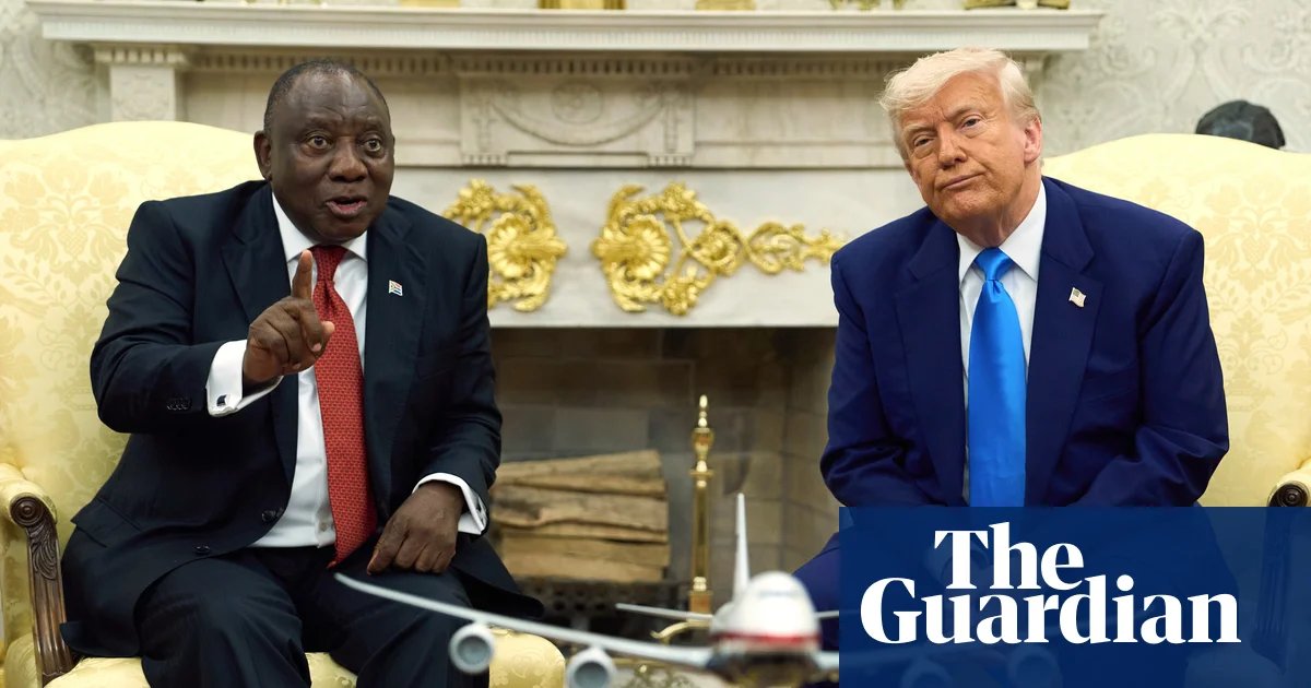 South Africa’s president calls Trump’s policy to offer refuge to white Afrikaners ‘racist’ | South Africa