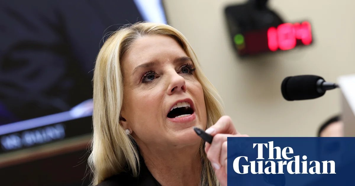 Pam Bondi subpoenaed by US House in Jeffrey Epstein investigation | Jeffrey Epstein