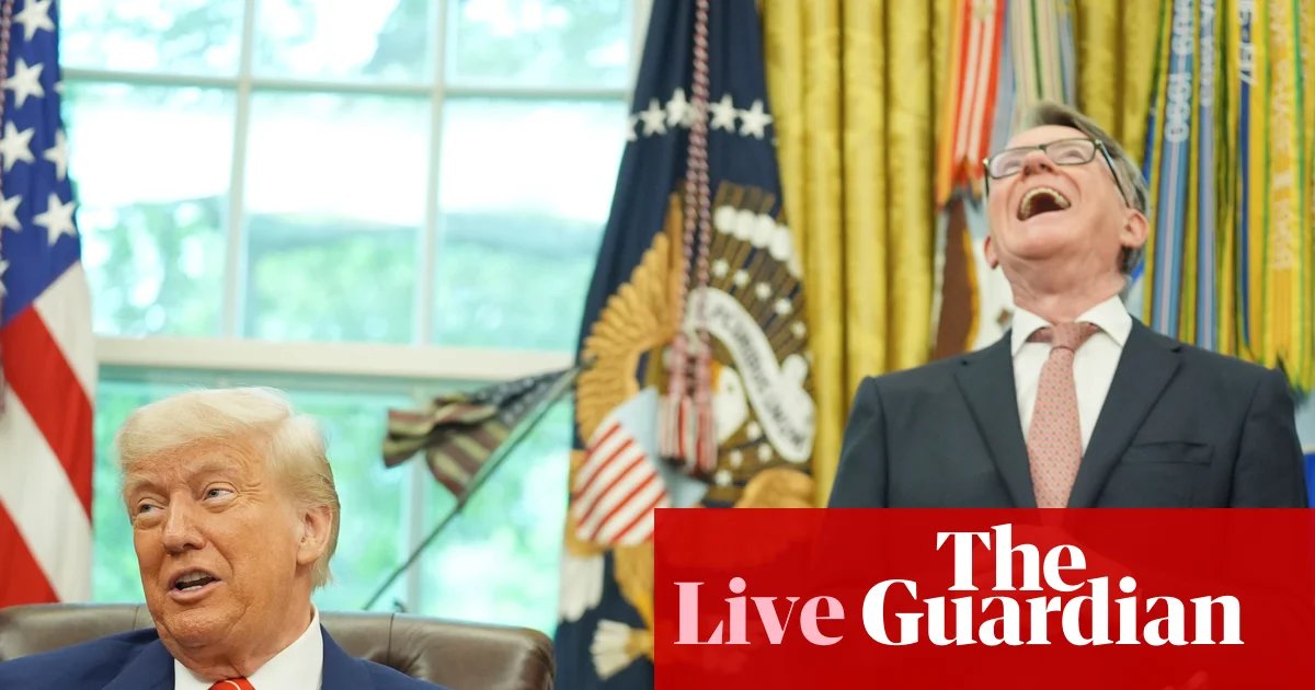 Trump aides tried to block appointment of Peter Mandelson as UK ambassador to US, reports say – US politics live | US politics