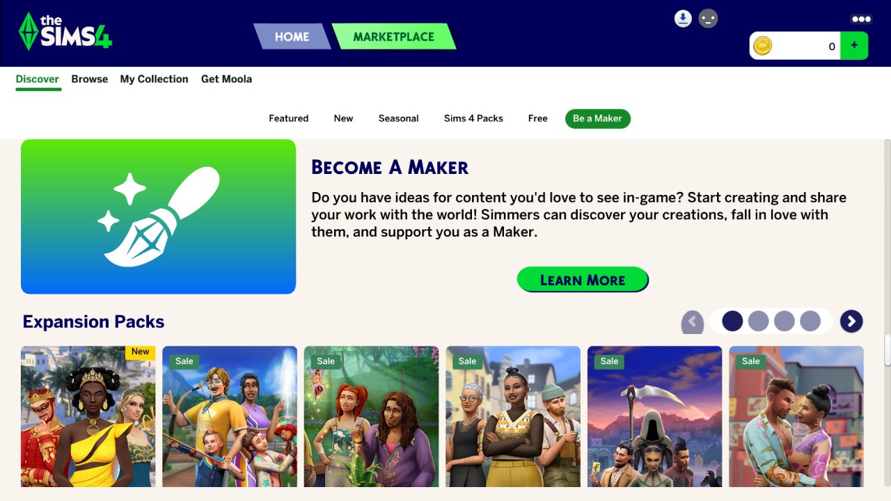 The Sims 4's Maker Marketplace Is An Insult To Both Players And Modders