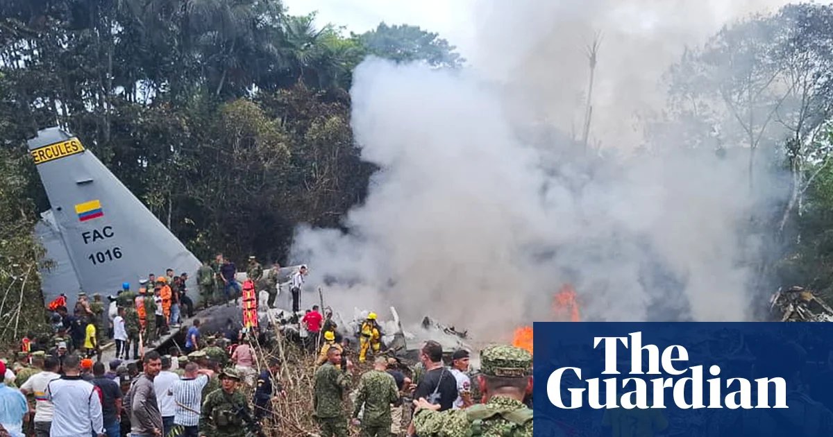 At least 34 dead as Colombian military plane crashes | Colombia