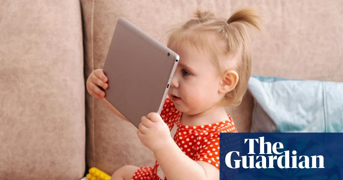 Three-quarters of nine-month-olds in England have ‘daily screen time’ | Children’s health