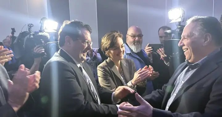 Fréchette and Drainville face off in first CAQ leadership debate – Montreal