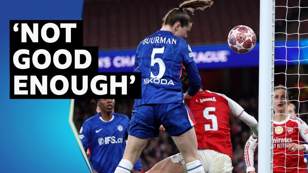 Disallowed goal in Women’s Champions League – Arsenal vs Chelsea