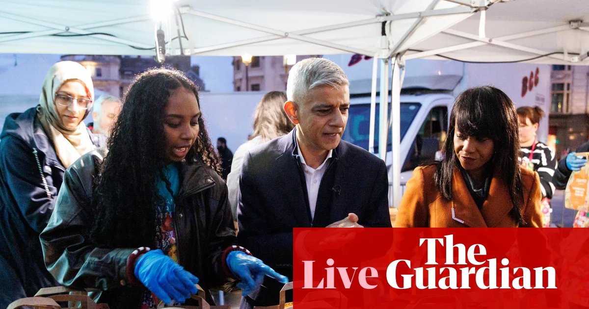 Khan says Labour should rejoin EU customs union and single market this parliament – UK politics live | Politics