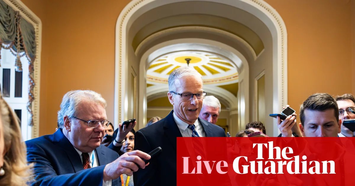 Senate expected to take up voter ID bill opposed by Democrats – US politics live | US news