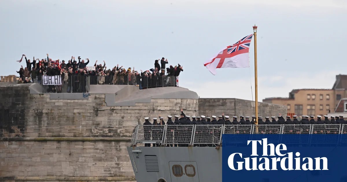Royal Navy’s HMS Dragon sails for eastern Mediterranean | Royal Navy