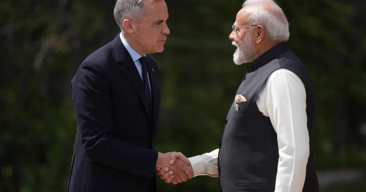 Mark Carney walks a tightrope heading into meeting with India's Narendra Modi