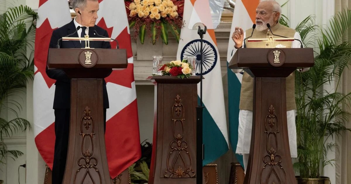 Mark Carney resets India ties with commercial deals