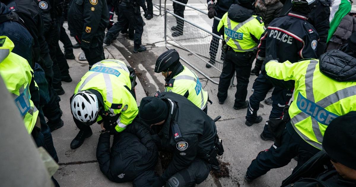 Two counter-protesters at Al-Quds Day rally in Toronto charged with assault