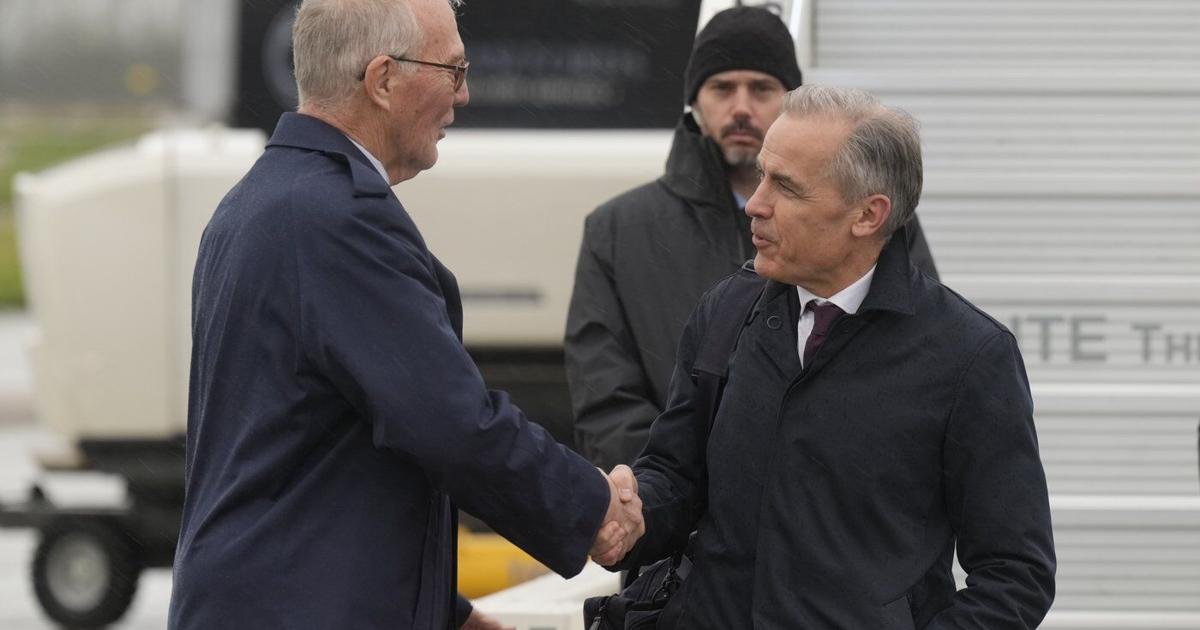 Carney to meet Starmer, King Charles in London as Iran war disrupts shipping routes