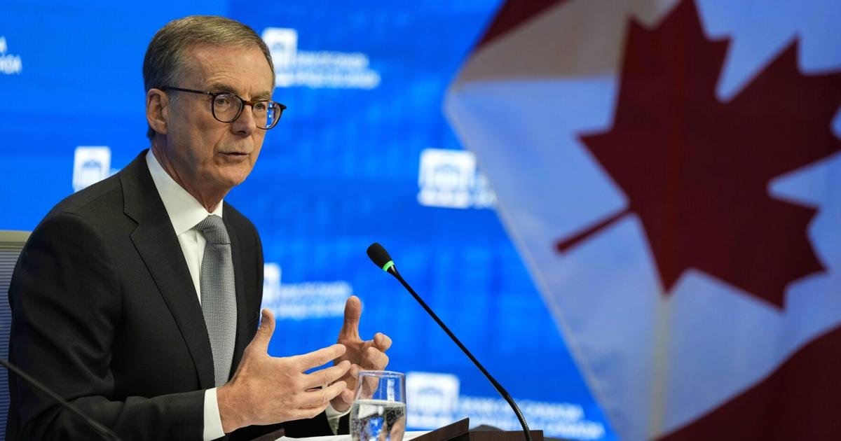 Bank of Canada holds key interest rate at 2.25 per cent