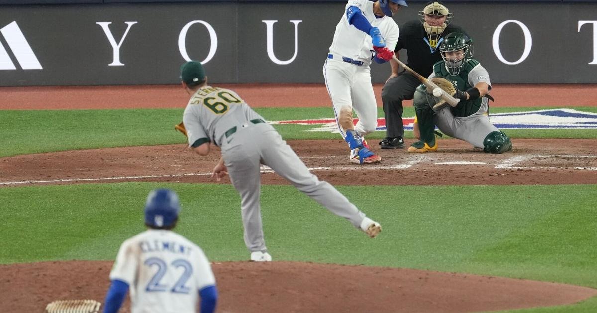 Blue Jays vs. Athletics: Andres Gimenez saves Jeff Hoffman for walk-off win in season opener