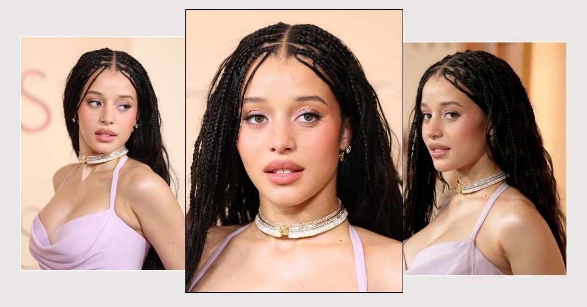 Chase Infiniti Wows in Lilac Eyeshadow at the 2026 Oscars