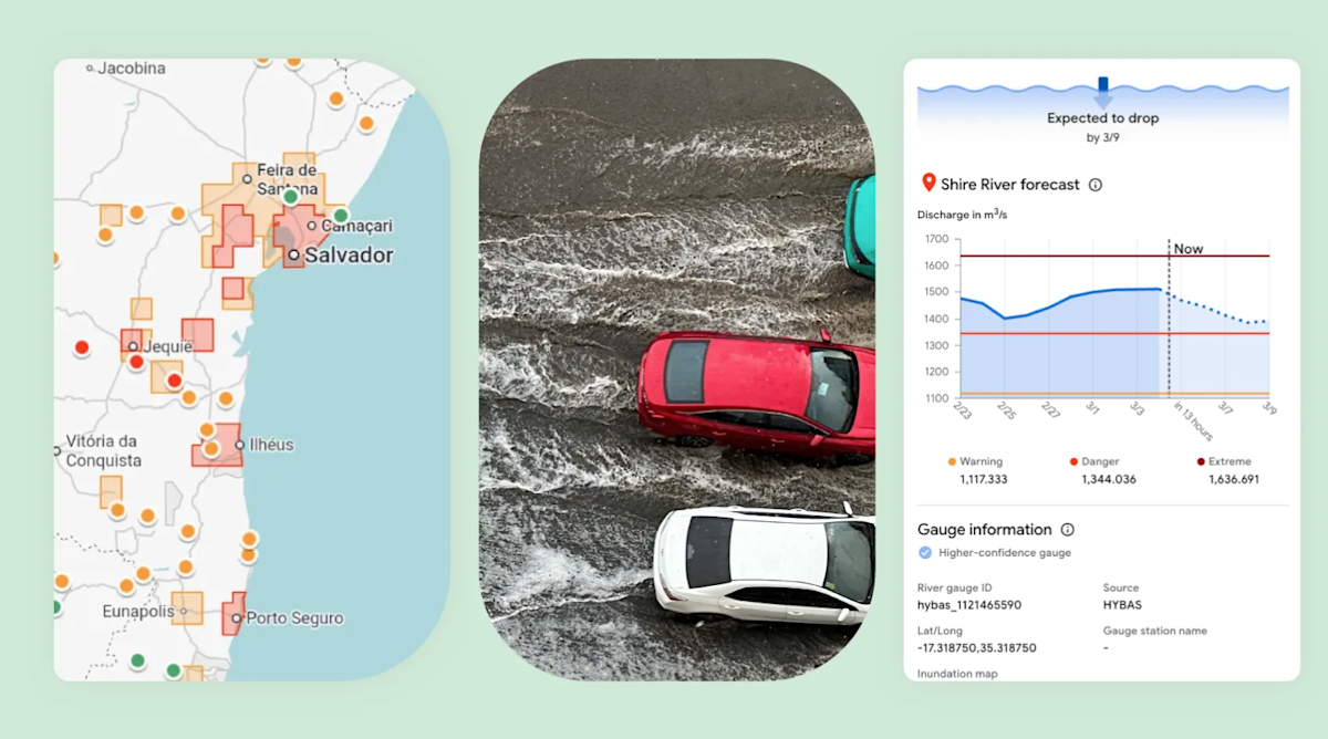 Google built a flash-flood prediction tool using Gemini and old news reports