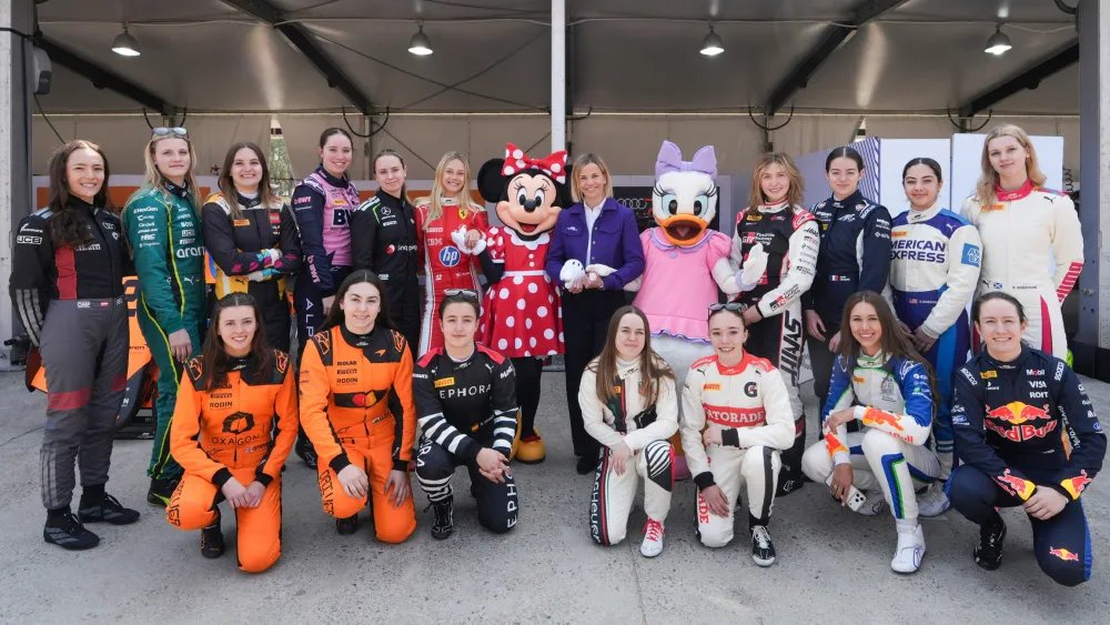 Disney Expands F1 Deal, Minnie & Daisy Join F1 Academy Collaboration