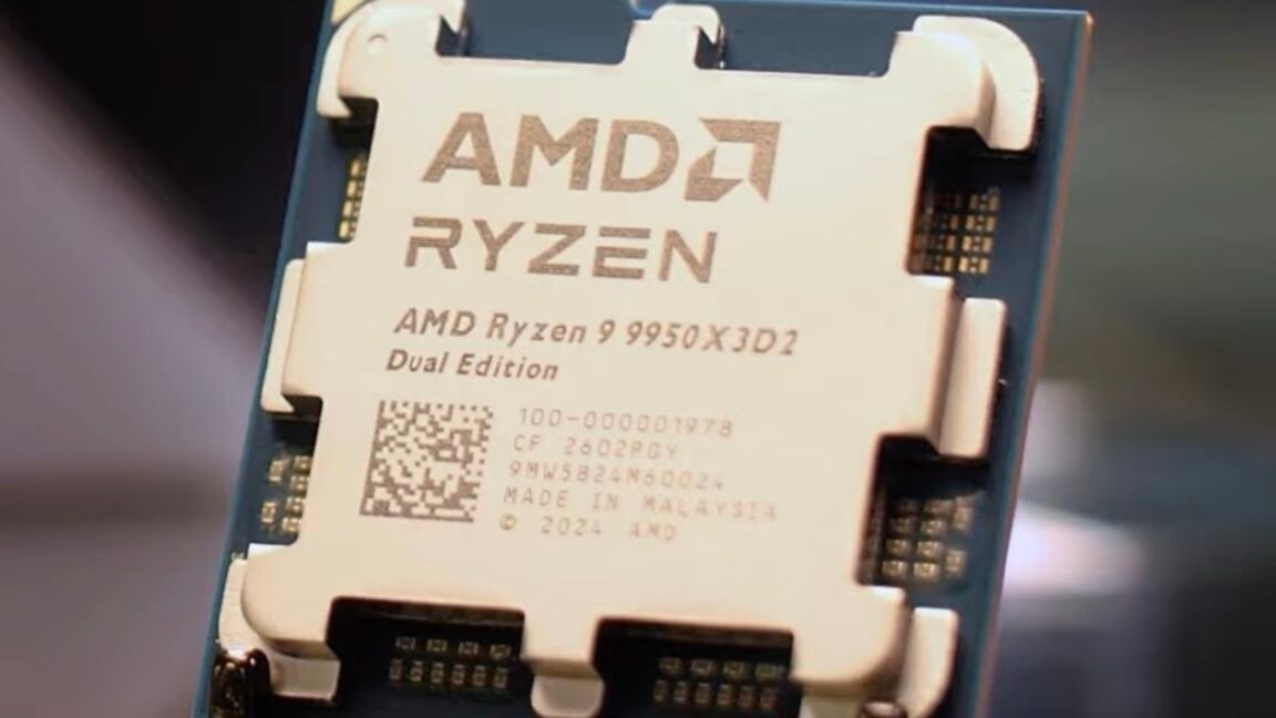 AMD’s Ryzen 9 9950X3D2 Dual Edition crams 208MB of cache into a single chip