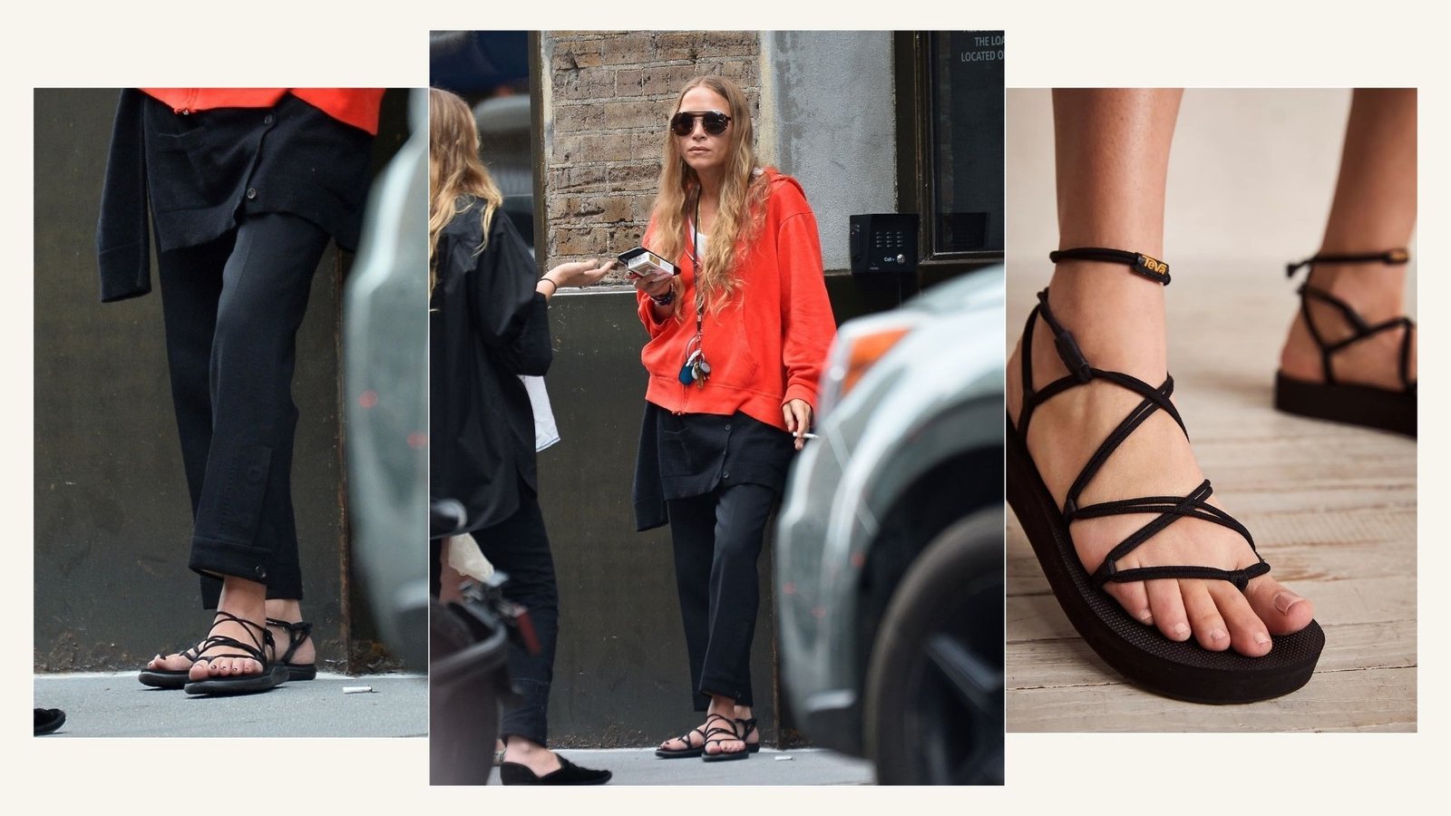 Mary-Kate Olsen’s Chic Sandals Aren’t The Row—They’re £40 Sandals on Amazon