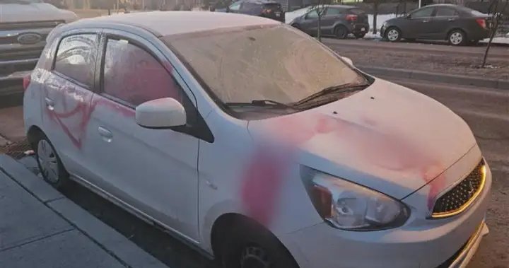 Vehicles and buildings vandalized overnight in southeast Calgary, 3 youths arrested – Calgary