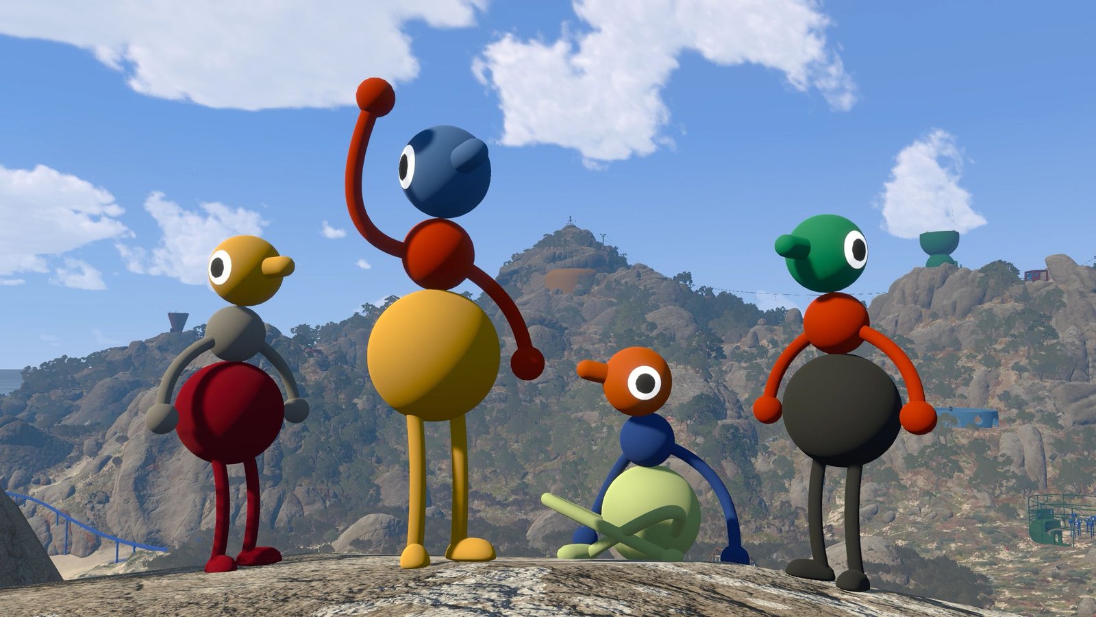 You can play Big Walk before launch, but only if you take a big walk to the publisher’s office to play it in person