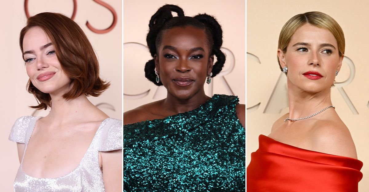 From Emma Stone to Jessie Buckley, 6 Stars Wearing Monochrome Makeup at the 2026 Oscars