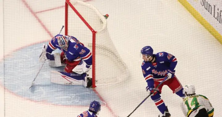 Kitchener Rangers clinch Midwest Division title with victory over London Knights – London
