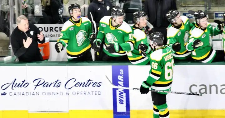 London Knights edge Guelph Storm to get to within 1 point of Sault Ste. Marie – London