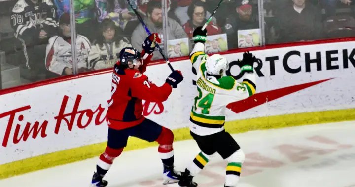 Windsor hands London lopsided loss; Knights are 1 point behind Soo in final week of regular season – London