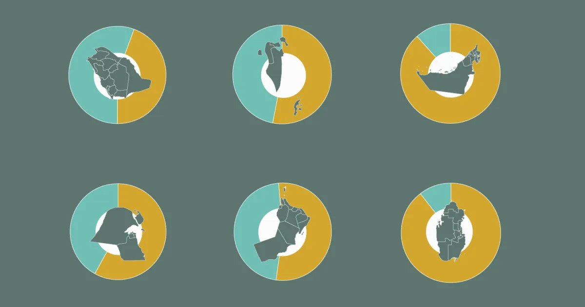 Where do the 35 million foreigners living in the GCC come from? | Infographic News