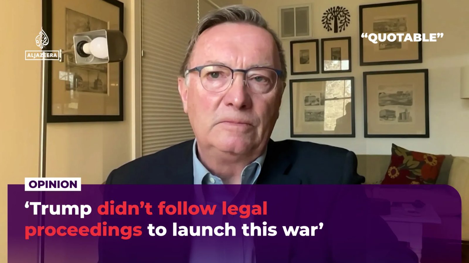 ‘Trump didn’t follow legal proceedings to launch this war’ | Benjamin Netanyahu