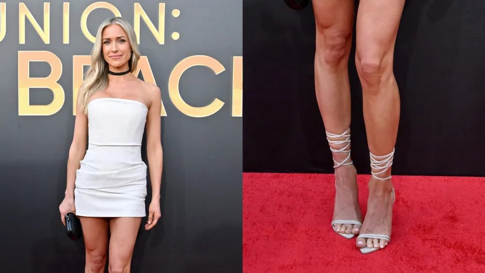 Kristin Cavallari’s Lace-up Sandals Channel Early 2000s Style
