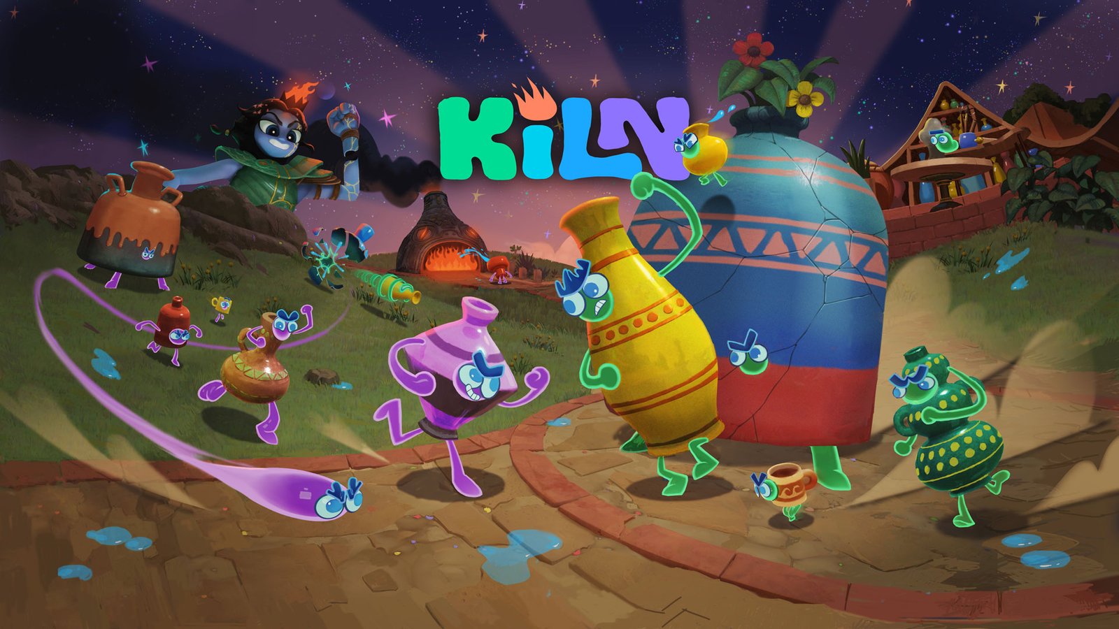 Double Fine’s Pottery Party Brawler Kiln Arrives April 23 (Plus a Direct Look at the First Public Play Sessions)