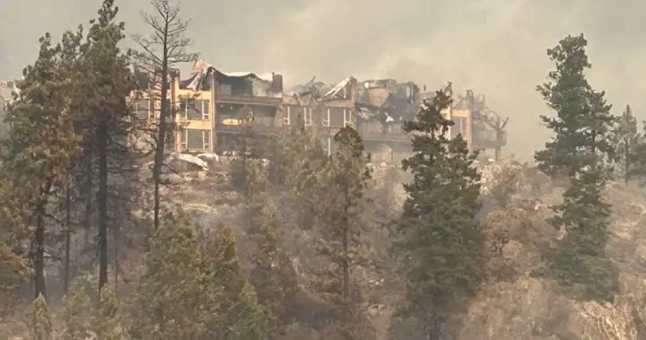 Kelowna man fined $5K for flying drone during 2023 McDougall Creek wildfire