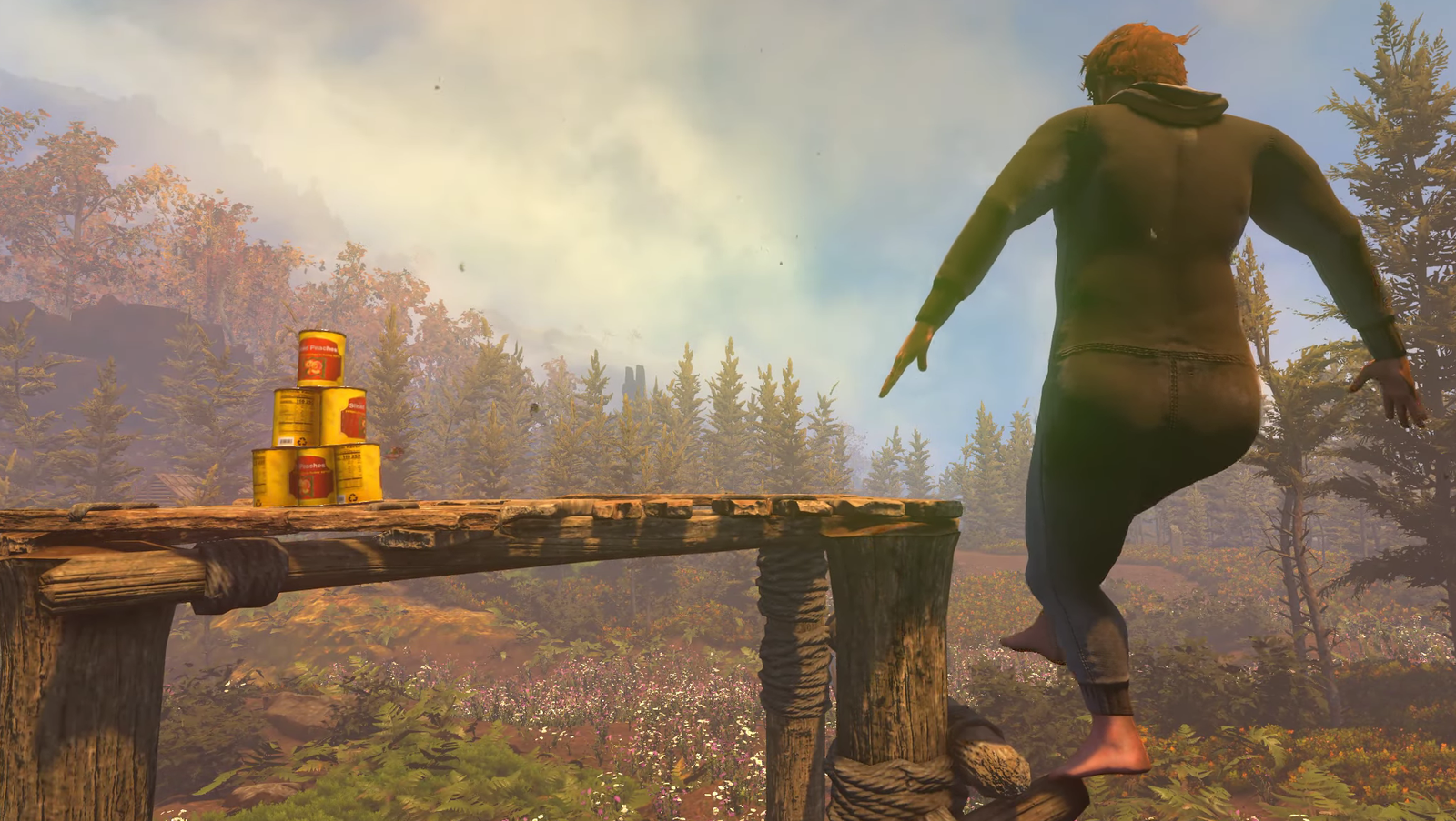 Baby Steps’ designers trolled players by placing stacks of cans at the top of ‘plausible’ climbing challenges they didn’t even bother testing, and players managed to climb them all—except one