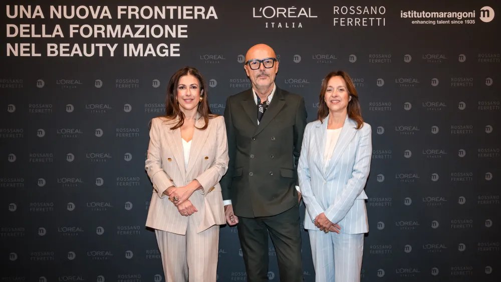 L’Oréal Italia, Istituto Marangoni, Celebrity Hairstylist Rossano Ferretti Partner for Education