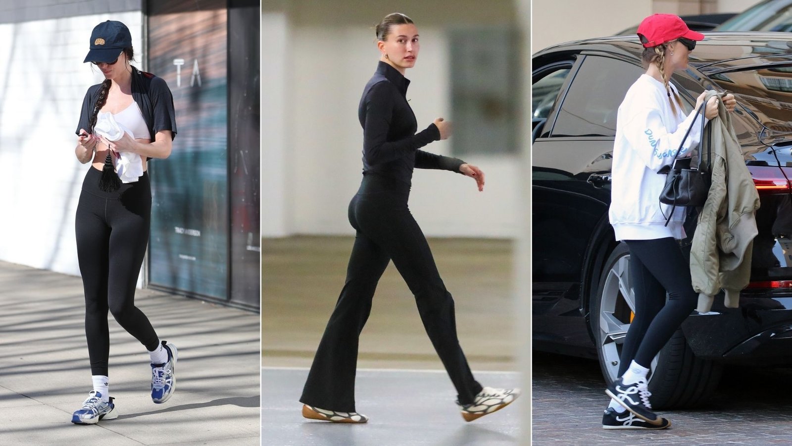 6 Chic Celebrity Trainers and Leggings Outfits of 2026