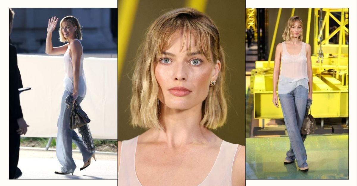 PSA: Margot Robbie Just Debuted a New Bob Haircut
