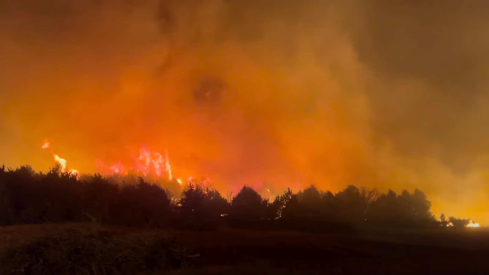 Biggest wildfire in Nebraska history continues to burn out of control