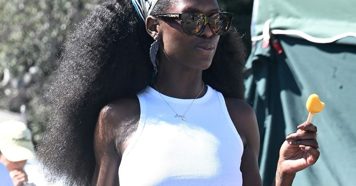 Jodie Turner-Smith Proves Maxi Denim Skirts Are Trending