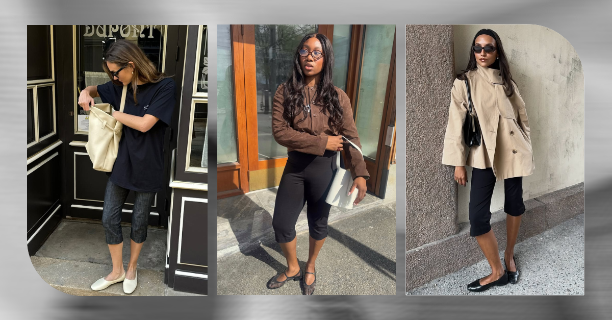 5 Capri Pants and Ballet Flat Outfits That Are It Girl’s Go-To Combo Right Now