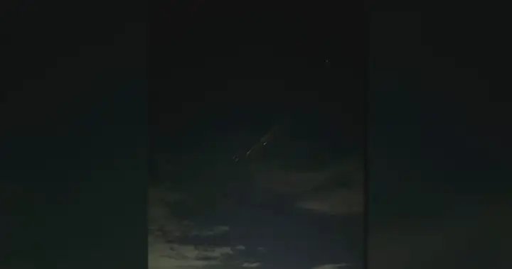 Space debris lights up Calgary sky – Calgary