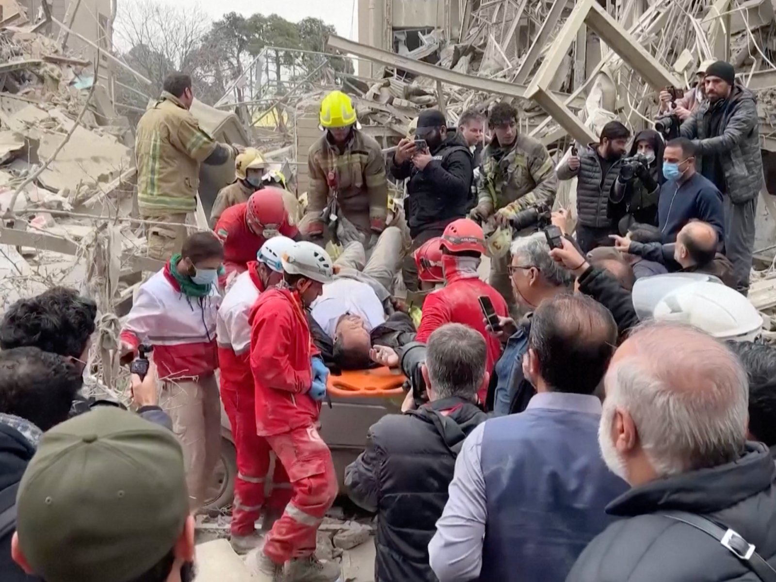 Civilians pulled from rubble after US-Israeli strikes on Tehran | News