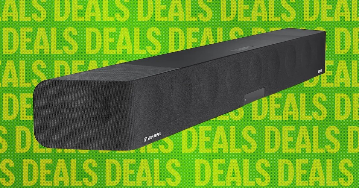 This Premium Sennheiser Soundbar Is $1,000 Off