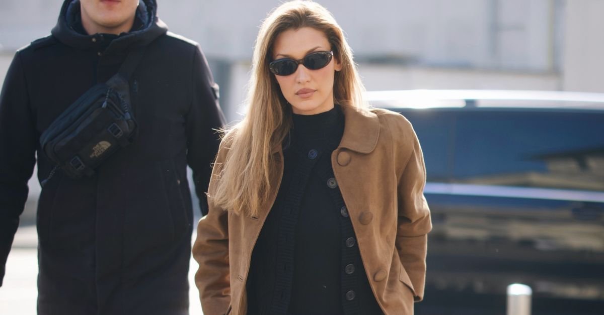 Bella Hadid Stepped Out in the Chicest Trouser and Boots Combination