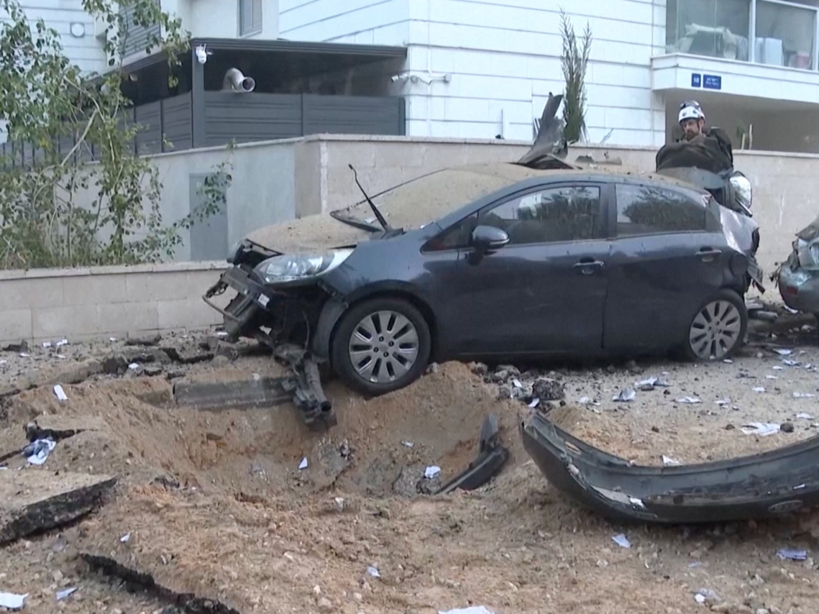 Aftermath of Iranian ‘revenge’ strikes on Israel leaves destruction, two ki | US-Israel war on Iran