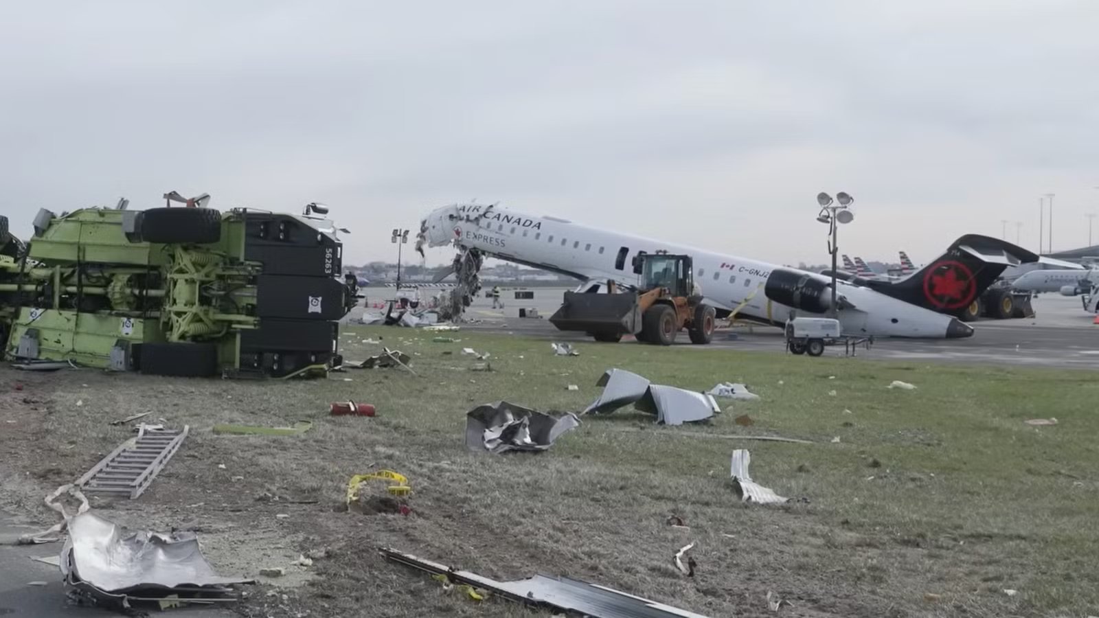 Pilots Of Air Canada Flight 8646 Honored As Bodies Return Home