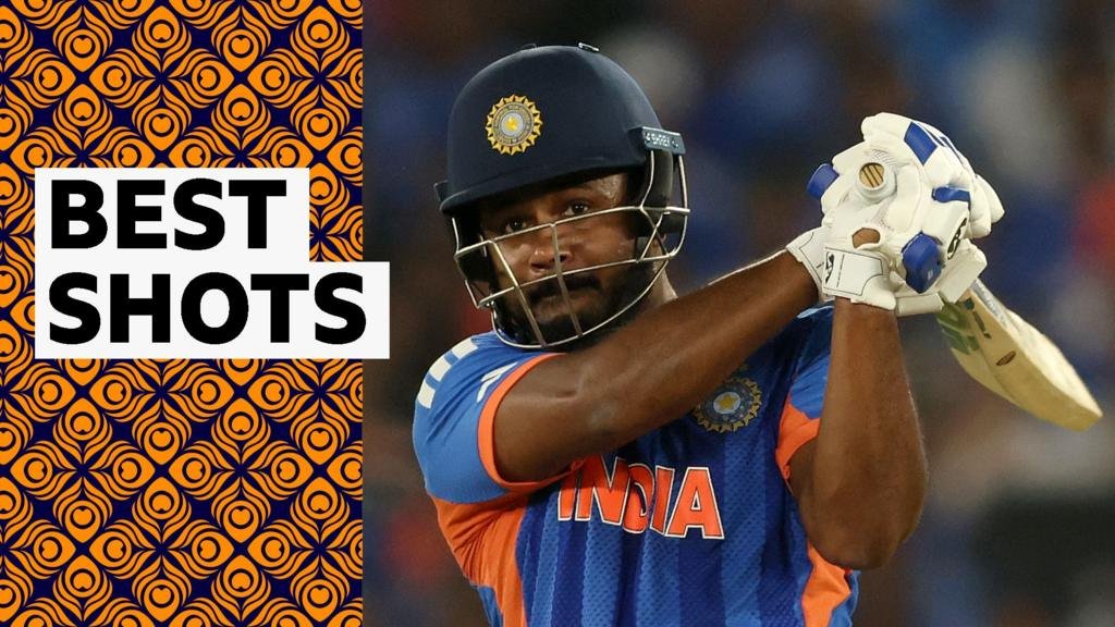 ICC Men’s T20 World Cup final: India’s Sanju Samson’s 89-run innings against New Zealand – best shots